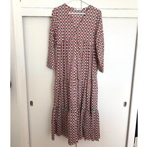 Zara Tiered Skirt Maxi Dress EUC size M